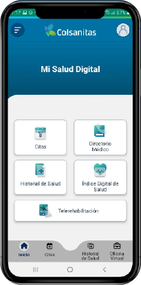 imagen proyecto App Colsanitas