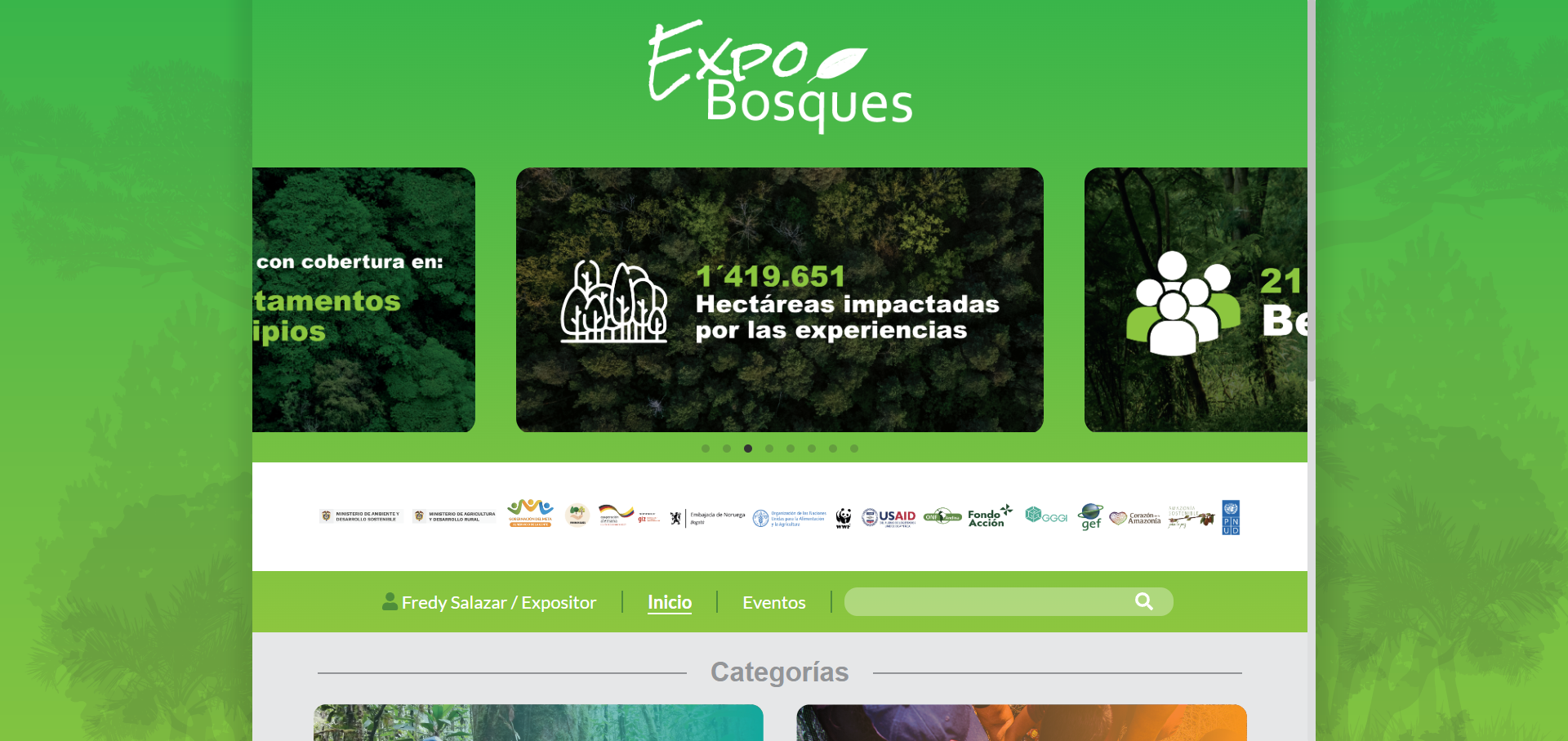 imagen proyecto Expo Bosques