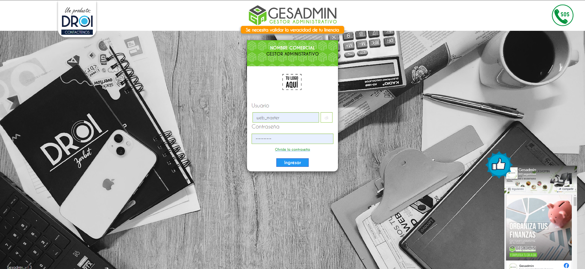 imagen proyecto Gesadmin